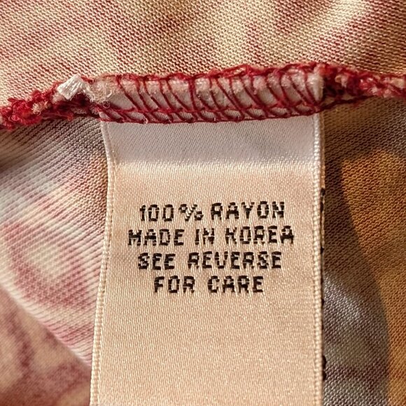 Talbots Geometric Patterned Dress with Tie Size 14 - Picture 9 of 10